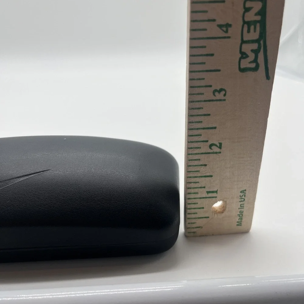 NIKE Black Eyeglasses Sunglasses Hard Case Just Do It Made In Italy Rayban cloth